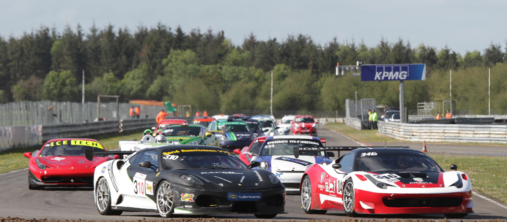Et flot og varieret DEC felt.
(Foto: Motorsporten.dk)